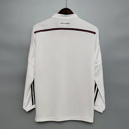 Retro 2014/2015 Real Madrid Home Long Sleeve