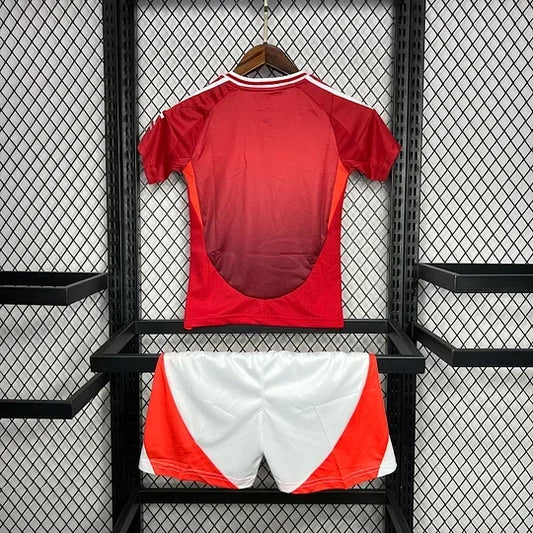 2024/2025 Manchester United Home Kit Kids Size
