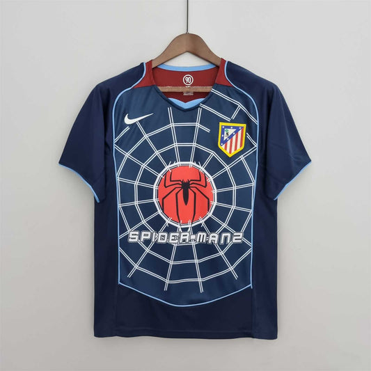 04/05 Atletico Madrid "Spider-Man 2" Away Retro Jersey